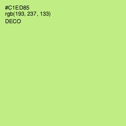 #C1ED85 - Deco Color Image