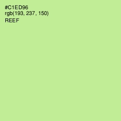 #C1ED96 - Reef Color Image