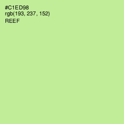 #C1ED98 - Reef Color Image