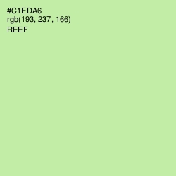 #C1EDA6 - Reef Color Image