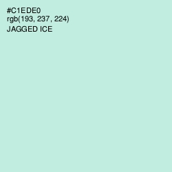 #C1EDE0 - Jagged Ice Color Image