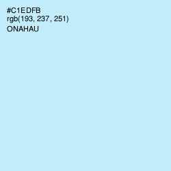 #C1EDFB - Onahau Color Image