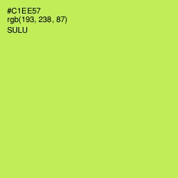 #C1EE57 - Sulu Color Image