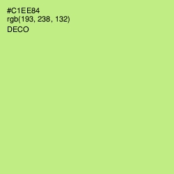 #C1EE84 - Deco Color Image