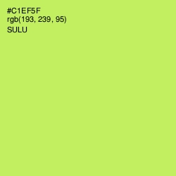 #C1EF5F - Sulu Color Image