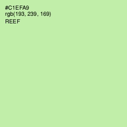 #C1EFA9 - Reef Color Image