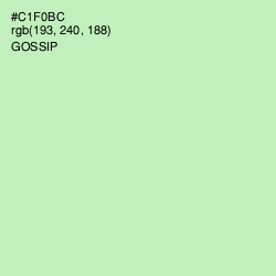 #C1F0BC - Gossip Color Image