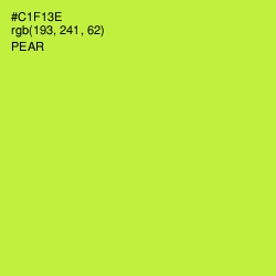 #C1F13E - Pear Color Image