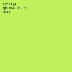 #C1F15A - Sulu Color Image