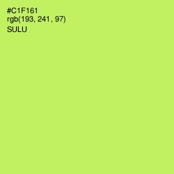 #C1F161 - Sulu Color Image