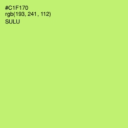 #C1F170 - Sulu Color Image