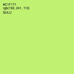 #C1F171 - Sulu Color Image