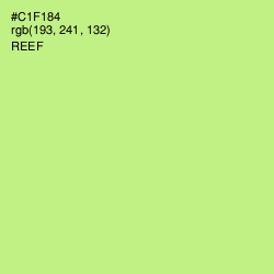 #C1F184 - Reef Color Image