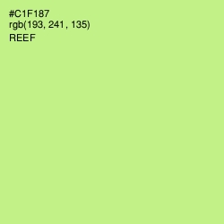 #C1F187 - Reef Color Image