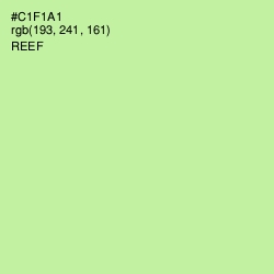 #C1F1A1 - Reef Color Image