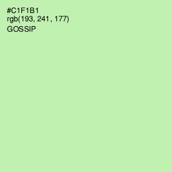 #C1F1B1 - Gossip Color Image