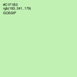 #C1F1B3 - Gossip Color Image