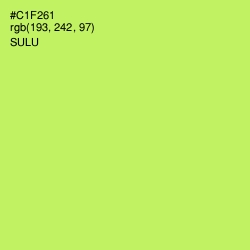 #C1F261 - Sulu Color Image