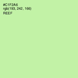 #C1F2A6 - Reef Color Image