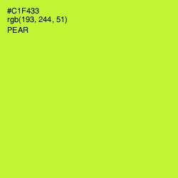 #C1F433 - Pear Color Image