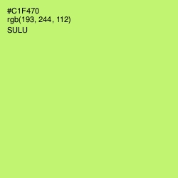 #C1F470 - Sulu Color Image