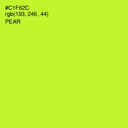 #C1F62C - Pear Color Image