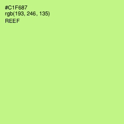 #C1F687 - Reef Color Image