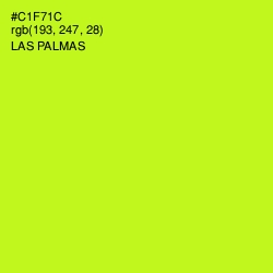 #C1F71C - Las Palmas Color Image