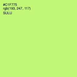 #C1F775 - Sulu Color Image