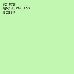 #C1F7B1 - Gossip Color Image