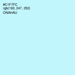 #C1F7FC - Onahau Color Image