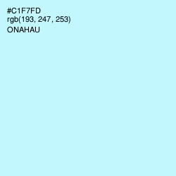 #C1F7FD - Onahau Color Image