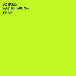 #C1F822 - Pear Color Image