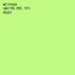 #C1FA83 - Reef Color Image
