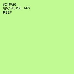 #C1FA93 - Reef Color Image