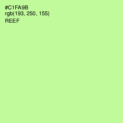 #C1FA9B - Reef Color Image