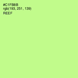 #C1FB8B - Reef Color Image