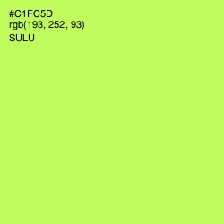 #C1FC5D - Sulu Color Image