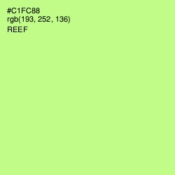 #C1FC88 - Reef Color Image
