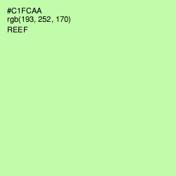 #C1FCAA - Reef Color Image