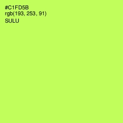 #C1FD5B - Sulu Color Image