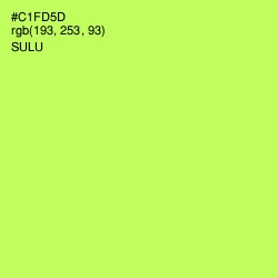 #C1FD5D - Sulu Color Image