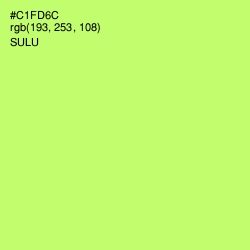 #C1FD6C - Sulu Color Image