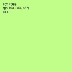 #C1FD89 - Reef Color Image