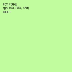 #C1FD9E - Reef Color Image