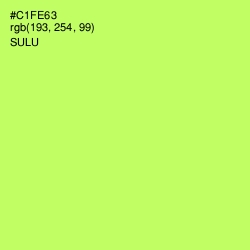 #C1FE63 - Sulu Color Image