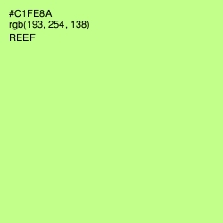 #C1FE8A - Reef Color Image