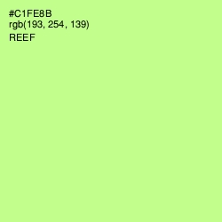 #C1FE8B - Reef Color Image