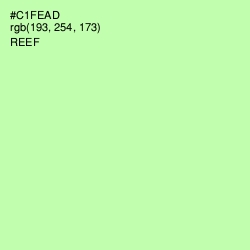 #C1FEAD - Reef Color Image