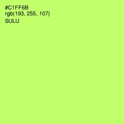 #C1FF6B - Sulu Color Image